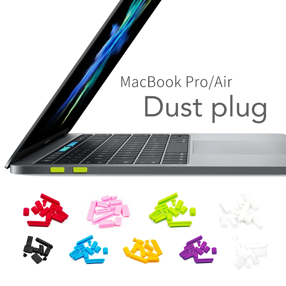 Пылезащитная Пробка для Macbook pro 13 air 11/15, силиконовая компьютерная USB защита от пыли, резиновая крышка, заглушка для ноутбука, 5 шт./9 шт./12 шт.
Пылезащитная Пробка для Macbook pro 13 air 11/15, силиконовая компьютерная USB защита от пыли, резиновая крышка, заглушка для ноутбука, 5 шт./9 шт./12 шт.