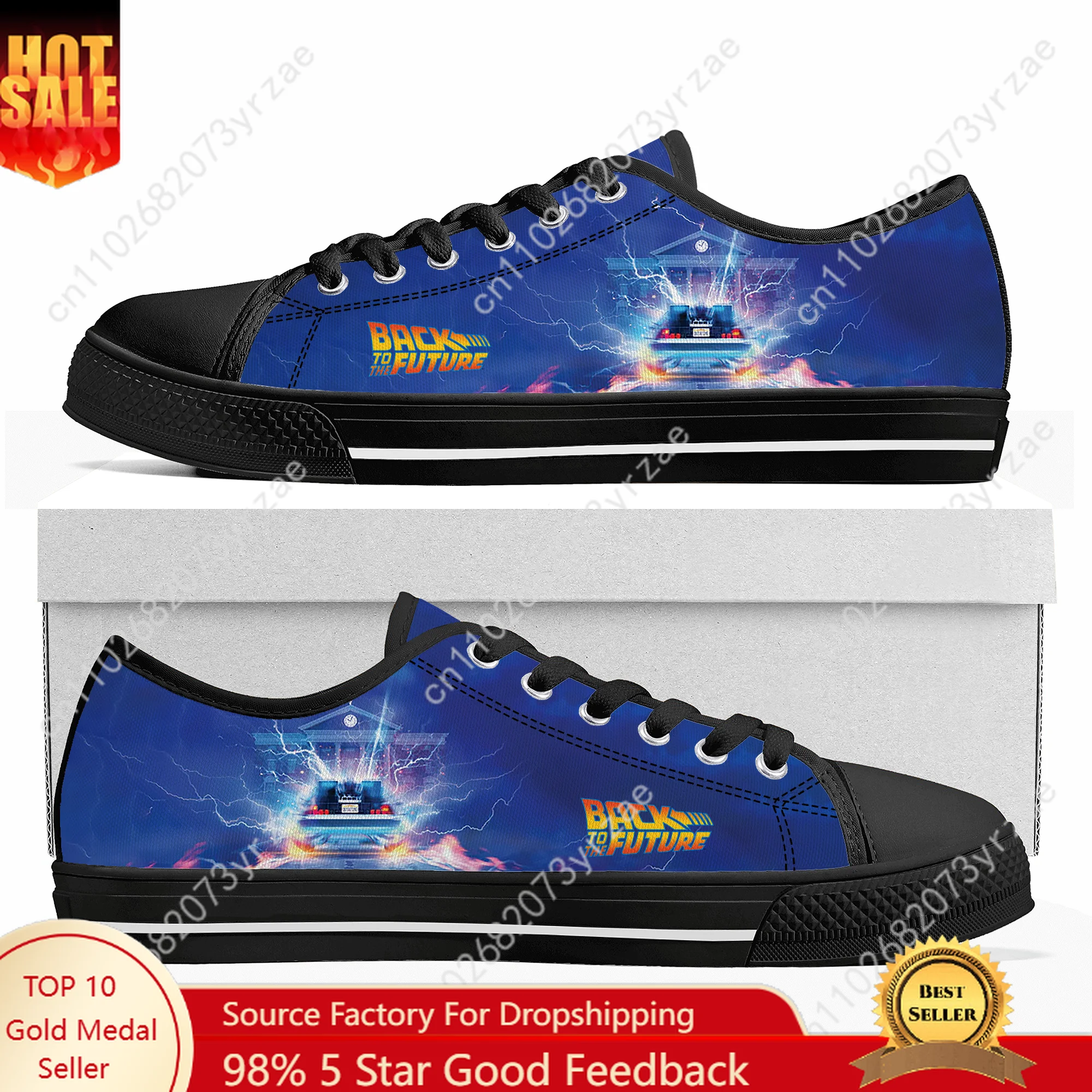 Back to the Future Low Top High Quality Sneaker Men Women Teenager Canvas Sneaker Casual Personalized Patterns Shoe Custom Shoes
Back to the Future Low Top High Quality Sneaker Men Women Teenager Canvas Sneaker Casual Personalized Patterns Shoe Custom Shoes