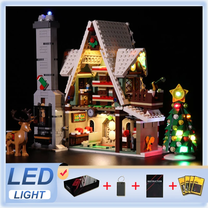Комплект светодиодных фонарей «сделай сам» для LEGO 10275 «Клаб эльфа» (только светодиодный светильник, без модели блоков)
Комплект светодиодных фонарей «сделай сам» для LEGO 10275 «Клаб эльфа» (только светодиодный светильник, без модели блоков)