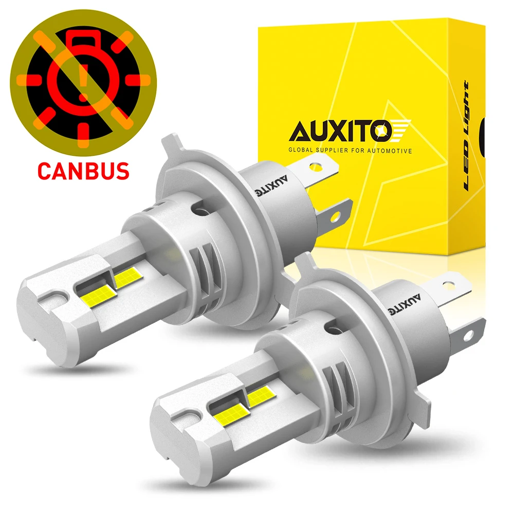 AUXITO 2 шт. M6 H4 светодиодные фары Canbus Hi Low для KIA Rio Sportage Honda Civic CR-V подходят для Hyundai Accent Toyota Corolla RAV4 Prius
AUXITO 2 шт. M6 H4 светодиодные фары Canbus Hi Low для KIA Rio Sportage Honda Civic CR-V подходят для Hyundai Accent Toyota Corolla RAV4 Prius