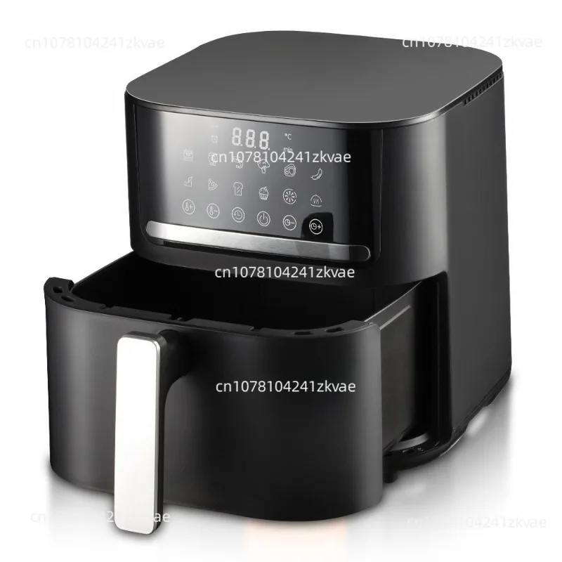 Аэрофритюрница Большая емкость, многофункциональная электрическая фритюрница с цифровым дисплеем для умного дома, 6,5 л, без масляного дыма
Аэрофритюрница Большая емкость, многофункциональная электрическая фритюрница с цифровым дисплеем для умного дома, 6,5 л, без масляного дыма