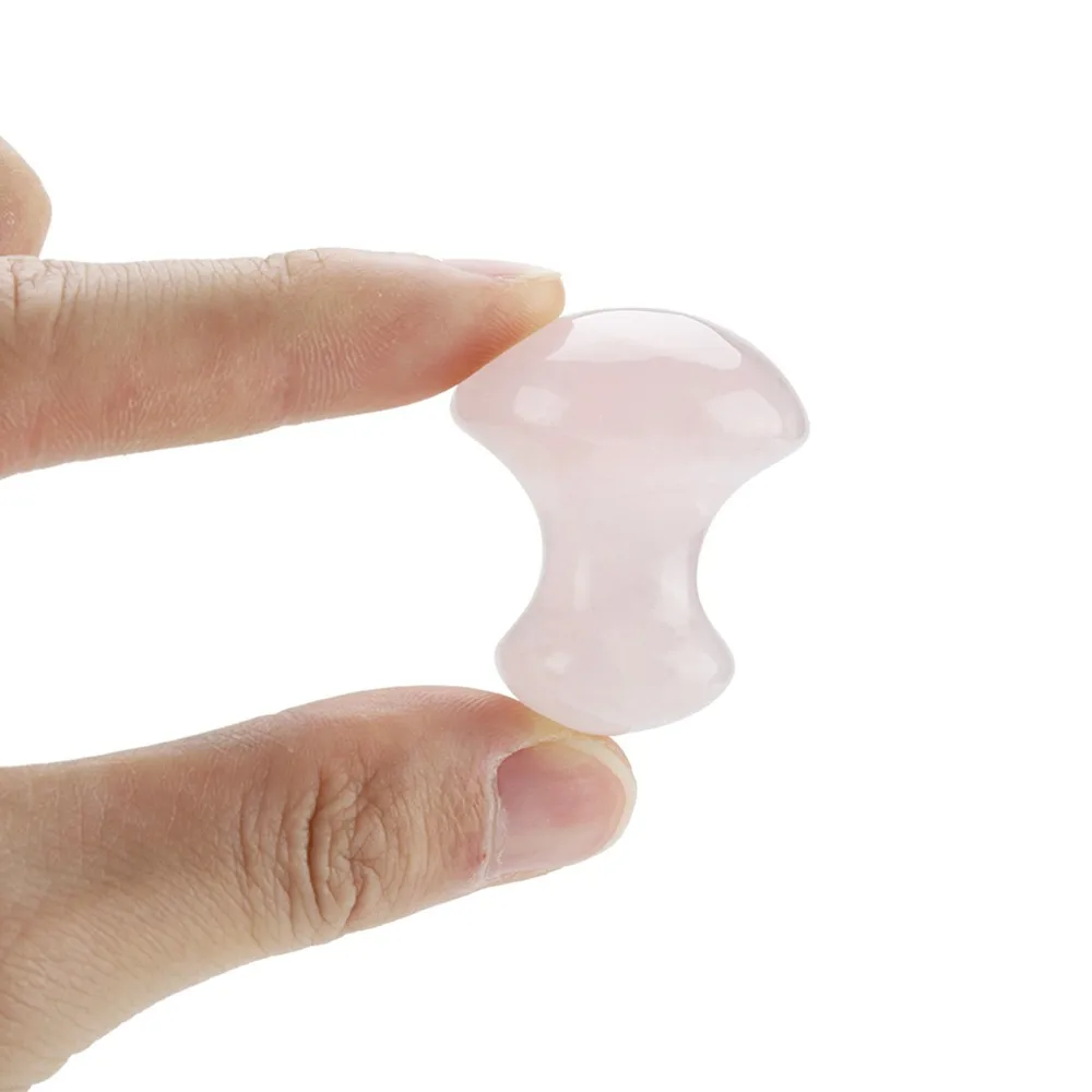 Crystal Rose Quartz Massage Stone Mushroom Pink Gua Sha Tool Quartz Crystal Scraping Massage Mushroom Massager Facial Massage
Crystal Rose Quartz Massage Stone Mushroom Pink Gua Sha Tool Quartz Crystal Scraping Massage Mushroom Massager Facial Massage