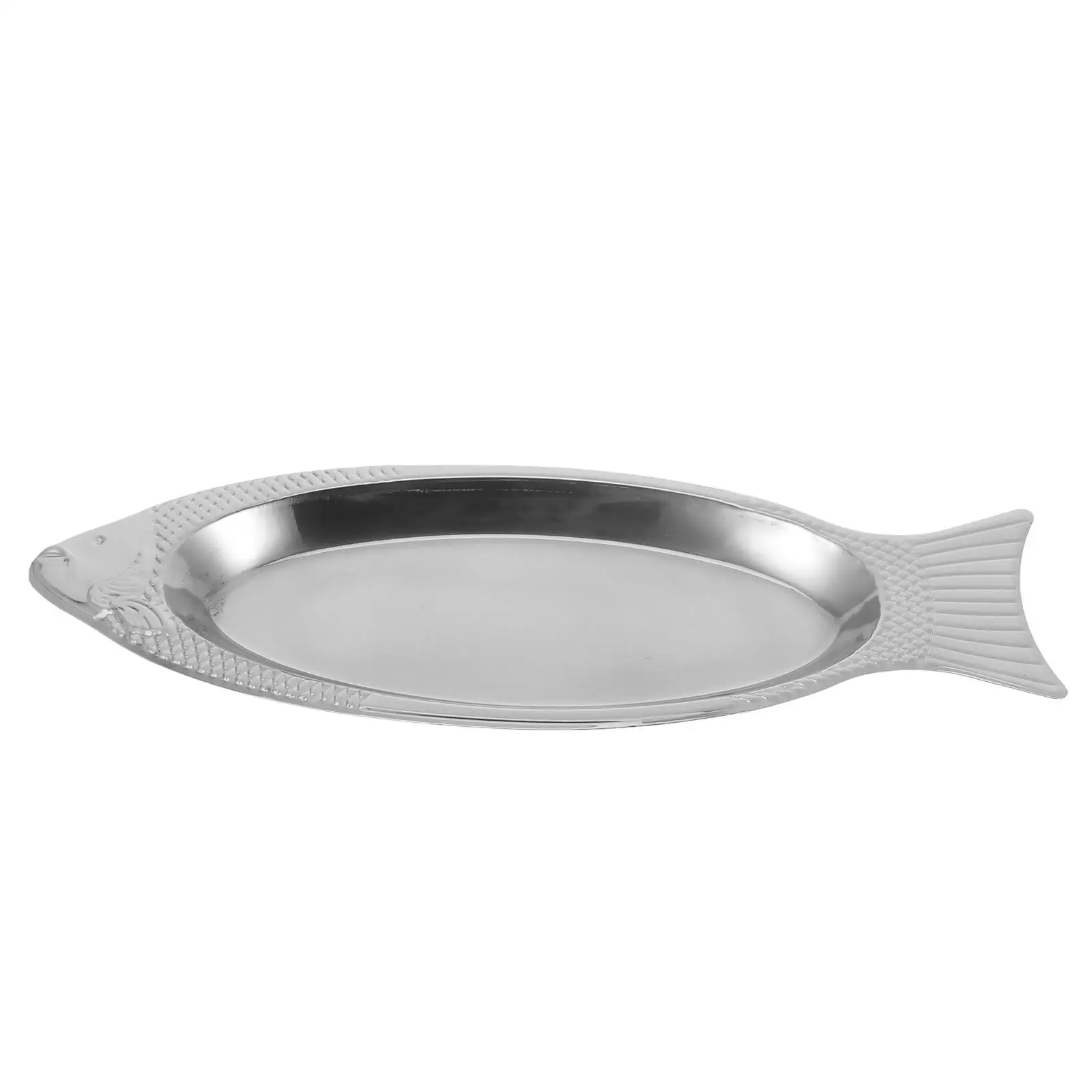 Fish Plate Decorative Food Sandwich Steamed Tray Stainless Steel Shaped Dish Child
Fish Plate Decorative Food Sandwich Steamed Tray Stainless Steel Shaped Dish Child