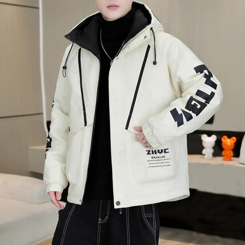 Fashion Men's Casual Hooded Thicken Fleece Jackets 2025 Autumn Winter Youth Outwear Windproof Warm Plush Padded Coats Clothing
Fashion Men's Casual Hooded Thicken Fleece Jackets 2025 Autumn Winter Youth Outwear Windproof Warm Plush Padded Coats Clothing