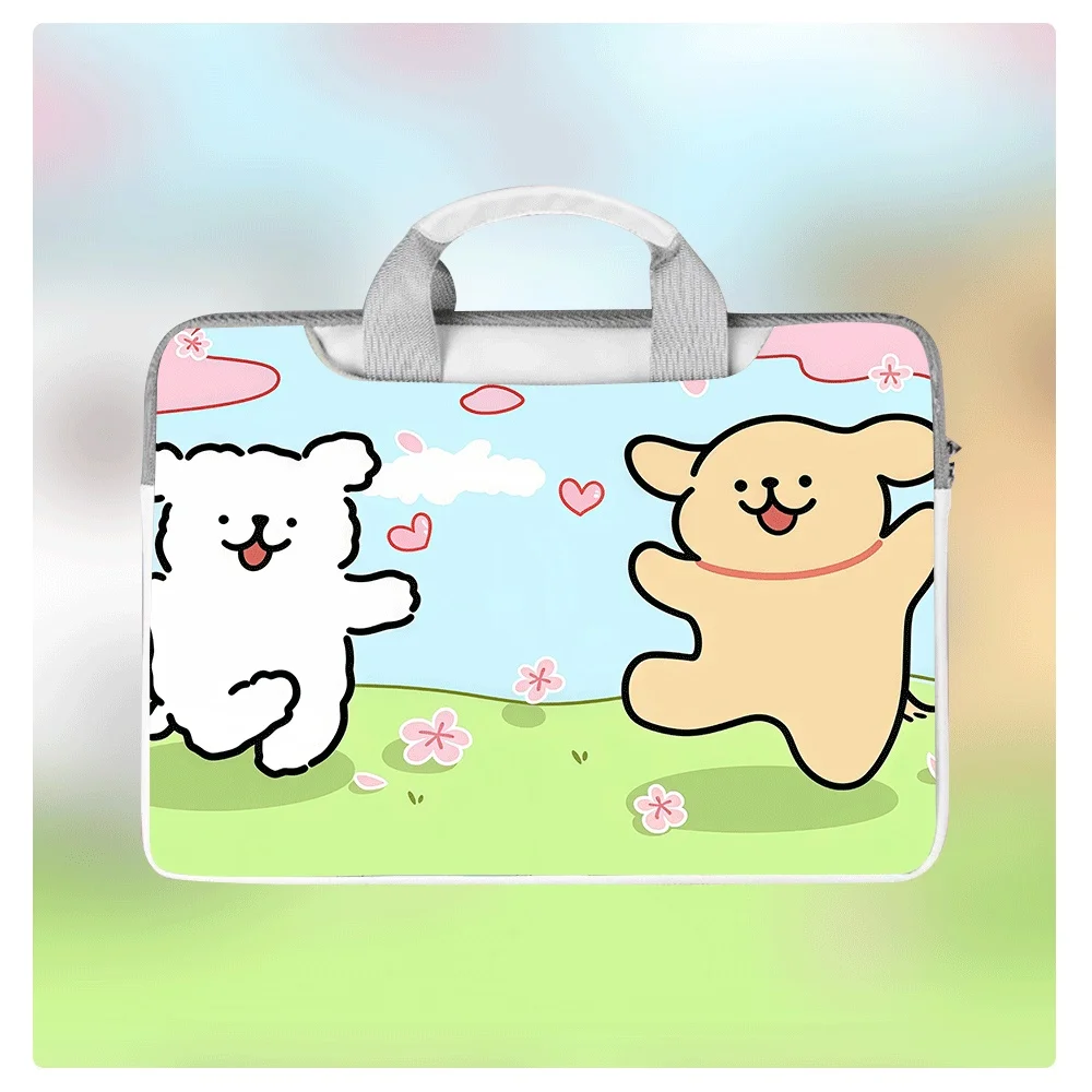 Сумка для ноутбука 12-16 дюймов с принтом Happy Puppy, портфель для ноутбука, подходит для компьютера, планшета, защитный чехол, подарок
Сумка для ноутбука 12-16 дюймов с принтом Happy Puppy, портфель для ноутбука, подходит для компьютера, планшета, защитный чехол, подарок