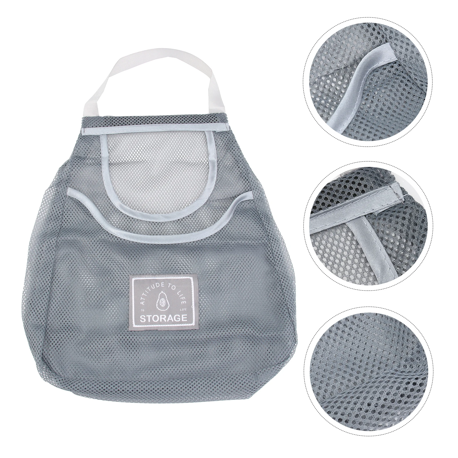 Portable Mesh Storage Hanging Bag Large Capacity Foldable Organizational Pouch for Home Travel Grocery Shopping Organizer Net
Portable Mesh Storage Hanging Bag Large Capacity Foldable Organizational Pouch for Home Travel Grocery Shopping Organizer Net