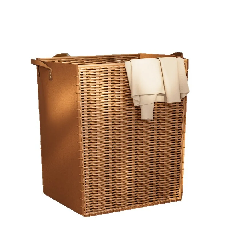 Japanese Style Rattan Woven Laundry Basket Foldable Large Capacity Dirty Clothes Hamper Storage Organizer Durable For Home
Japanese Style Rattan Woven Laundry Basket Foldable Large Capacity Dirty Clothes Hamper Storage Organizer Durable For Home