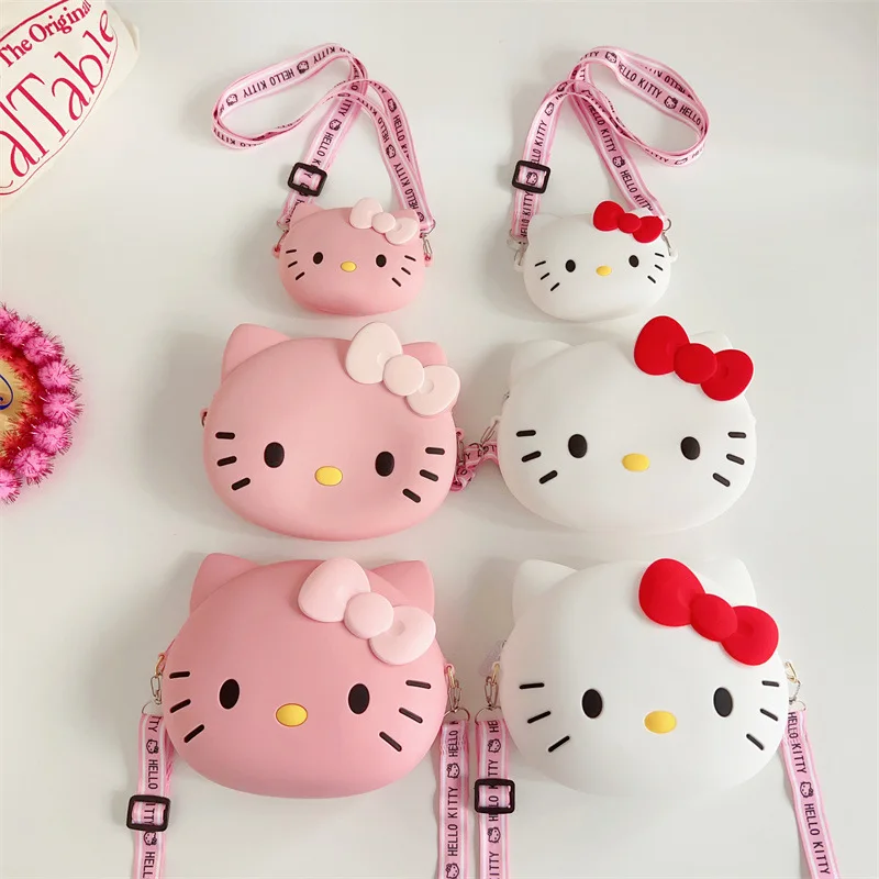 2025 Hello Kitty Cartoon Phone Bag Mini Shoulder Crossbody Coin Purse Cut Big Silicone Wallet Mobile Phone Bag Makeup Storage 
2025 Hello Kitty Cartoon Phone Bag Mini Shoulder Crossbody Coin Purse Cut Big Silicone Wallet Mobile Phone Bag Makeup Storage