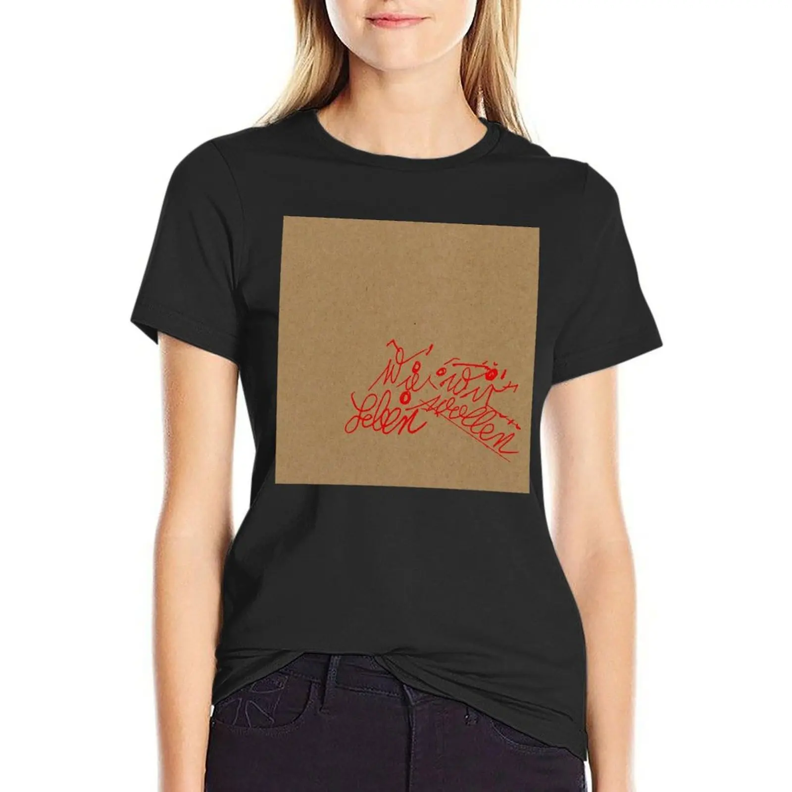 Tocotronic - Wie wir leben wollen album 2013 T-Shirt graphics funnys cute tops workout t shirts for Women
Tocotronic - Wie wir leben wollen album 2013 T-Shirt graphics funnys cute tops workout t shirts for Women