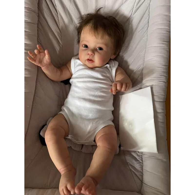 Кукла NPK Reborn Bebe, реалистичная, приятная, мягкая на ощупь, 3D-кожа ворона с видимыми венами, высококачественная коллекционная художественная кукла с ручной краской
Кукла NPK Reborn Bebe, реалистичная, приятная, мягкая на ощупь, 3D-кожа ворона с видимыми венами, высококачественная коллекционная художественная кукла с ручной краской