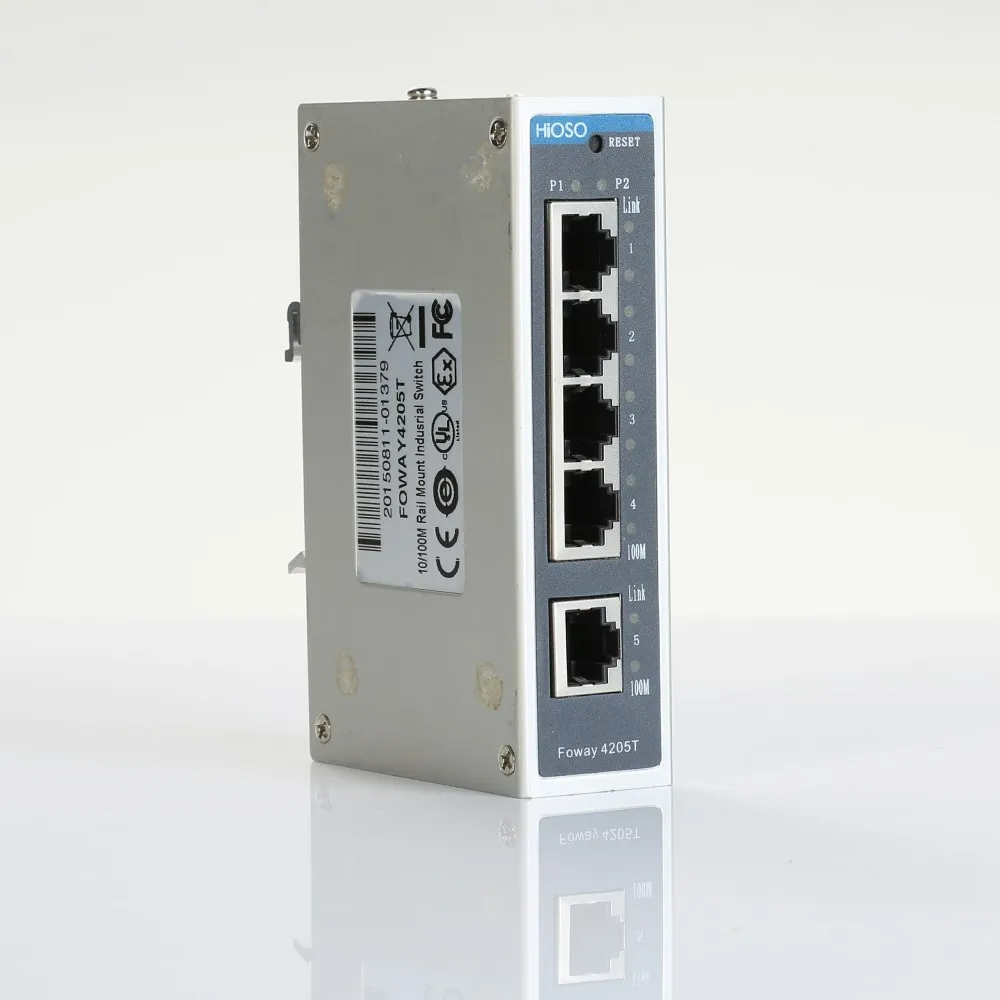 Промышленный 5-портовый переключатель на DIN-рейку 10/100M с поддержкой высокотемпературного промышленного переключателя
Промышленный 5-портовый переключатель на DIN-рейку 10/100M с поддержкой высокотемпературного промышленного переключателя