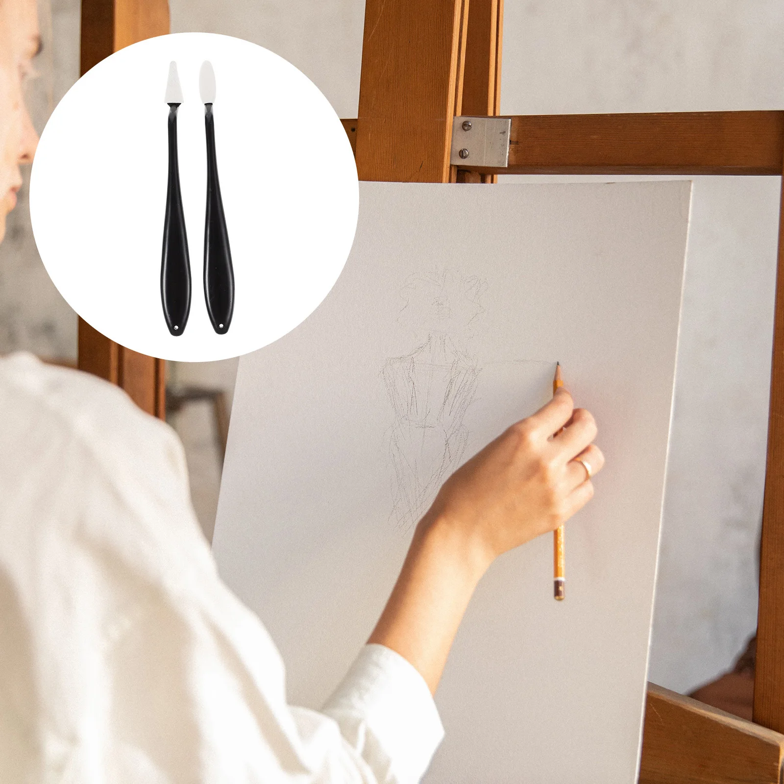 4pcs Sketch Trimmer Erase Sponge Wiper Pens Smooth Handle Easy Install Remove Comfortable Grip Softer Texture Gentle Paper Art
4pcs Sketch Trimmer Erase Sponge Wiper Pens Smooth Handle Easy Install Remove Comfortable Grip Softer Texture Gentle Paper Art