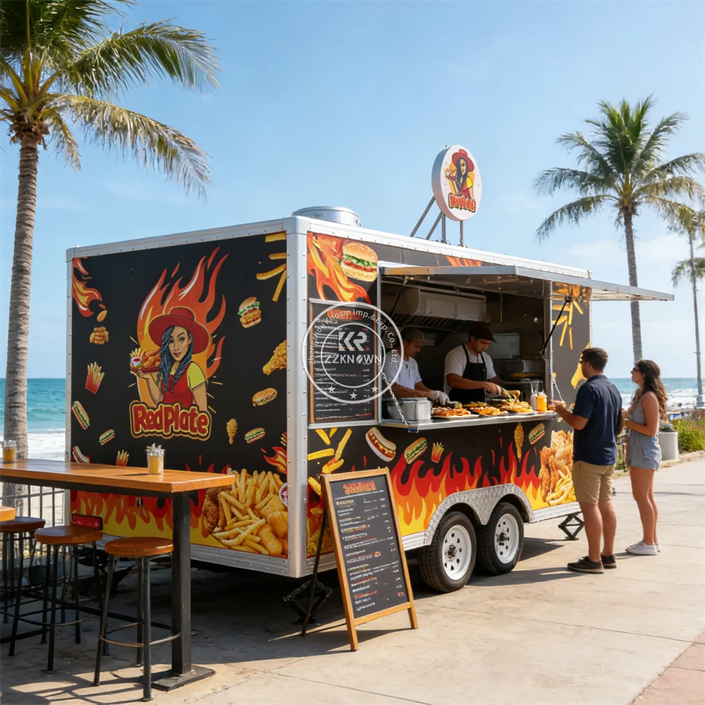 Custom Street Fast Food Truck Portable Juice Smoothie Beverage Catering Truck Mobile Drink Fast Food Trailer for Outdoor
Custom Street Fast Food Truck Portable Juice Smoothie Beverage Catering Truck Mobile Drink Fast Food Trailer for Outdoor