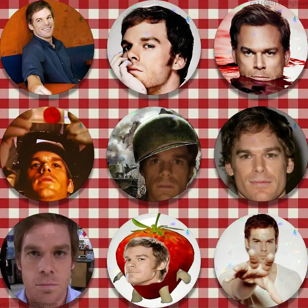 D-Dexter Cute Michael C 58mm Badge Brooches on Backpack Clothes Handmade Round Enamel Pins for Jewelry
D-Dexter Cute Michael C 58mm Badge Brooches on Backpack Clothes Handmade Round Enamel Pins for Jewelry