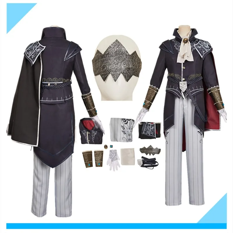 Duchess Cosplay Costume Fantasia Bathory Night Reign Uniform Coat Shirt Headband Gloves Outfits Halloween Carnival Party Suit
Duchess Cosplay Costume Fantasia Bathory Night Reign Uniform Coat Shirt Headband Gloves Outfits Halloween Carnival Party Suit