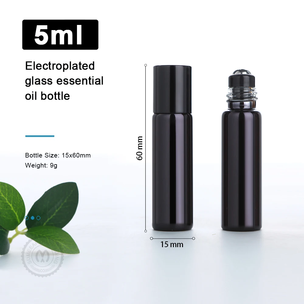 30/50/100pcs 5ml Essential Oil Rollers Bottle TSA Approved Electroplated Glass Perfume Smooth Rolling, Reusable Refill Bottles
30/50/100pcs 5ml Essential Oil Rollers Bottle TSA Approved Electroplated Glass Perfume Smooth Rolling, Reusable Refill Bottles