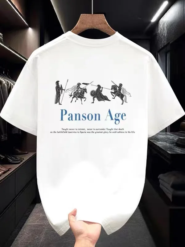 T-shirt for men, 2025 new style, summer high-end feeling, cool and loose, pure cotton heavyweight clothes
T-shirt for men, 2025 new style, summer high-end feeling, cool and loose, pure cotton heavyweight clothes