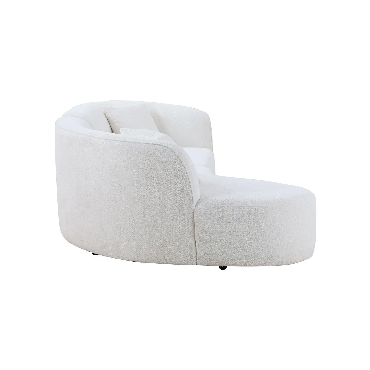 Luxury Modern Style Living Room Upholstery Curved Sofa with Chaise 2-Piece Set, Left Hand Facing Sectional, Boucle Couch, White
Luxury Modern Style Living Room Upholstery Curved Sofa with Chaise 2-Piece Set, Left Hand Facing Sectional, Boucle Couch, White