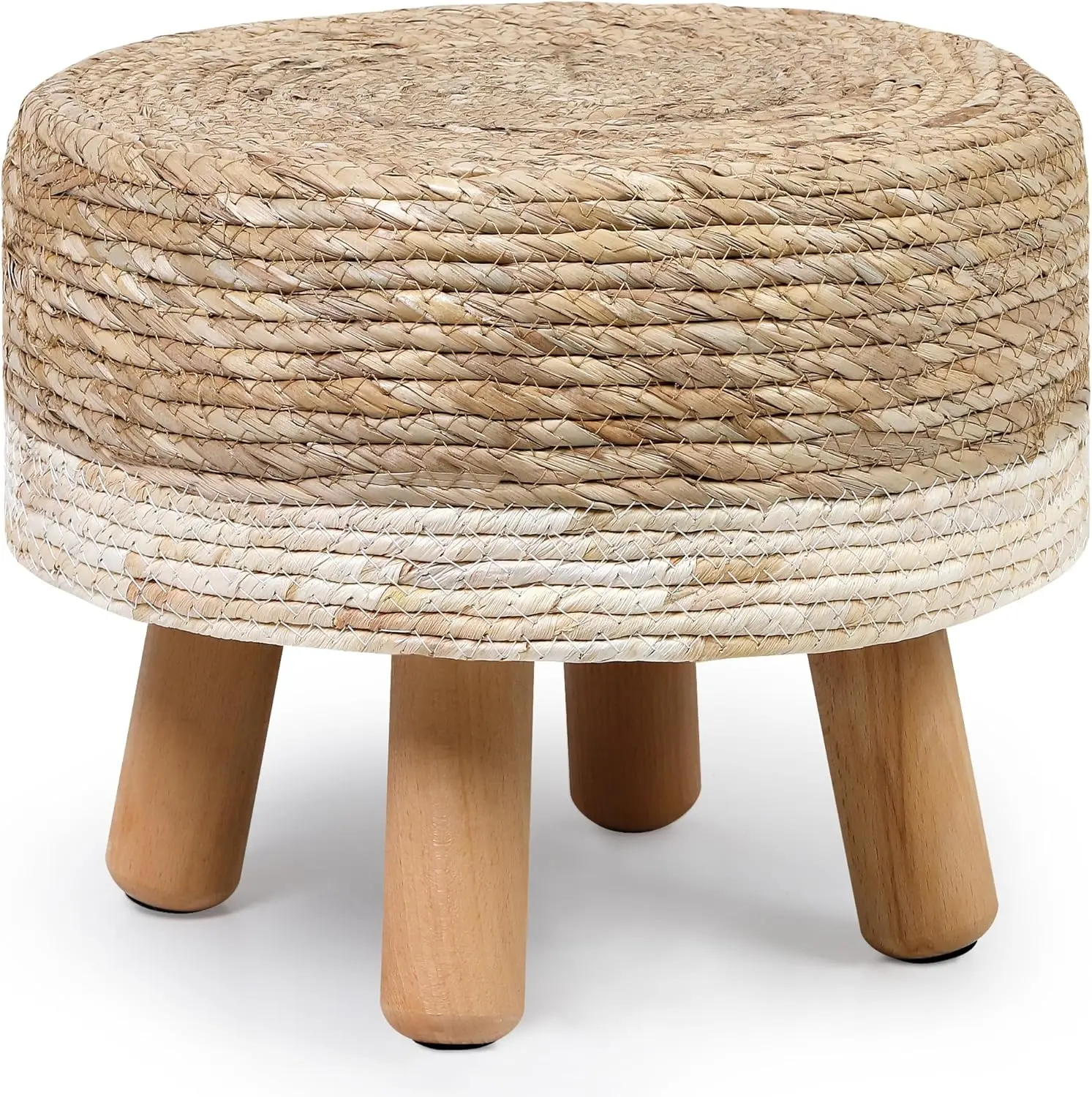 Ottoman, Natural Seagrass Footrest, Pouf Hand Weave Round Foot Stool For Couch, Desk, Soft Step Stool Padded Foot Rest With
Ottoman, Natural Seagrass Footrest, Pouf Hand Weave Round Foot Stool For Couch, Desk, Soft Step Stool Padded Foot Rest With