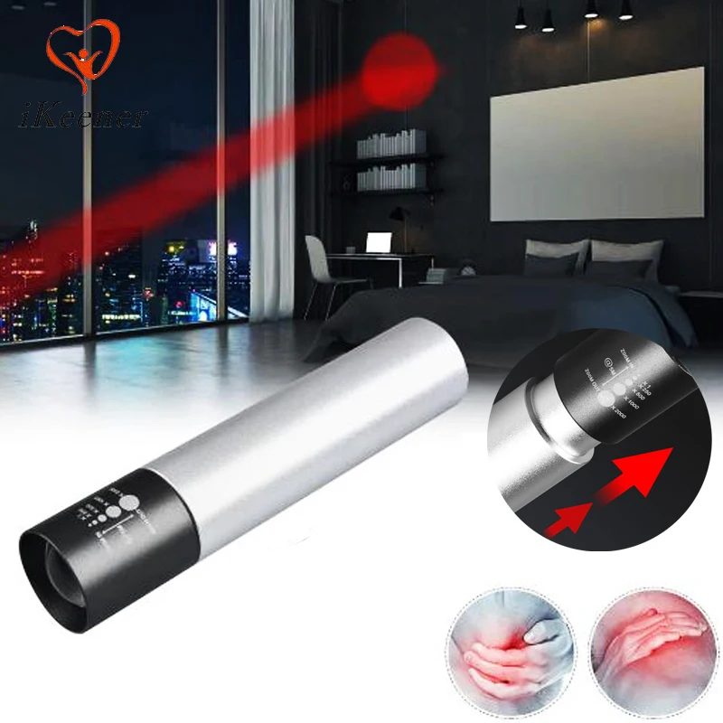 Red Light Therapy Lamp Device Zoomable Torch LED Flashlight for Body Pain Relief Skin Rejuvenation Infrared Lamp Muscle Relaxing
Red Light Therapy Lamp Device Zoomable Torch LED Flashlight for Body Pain Relief Skin Rejuvenation Infrared Lamp Muscle Relaxing