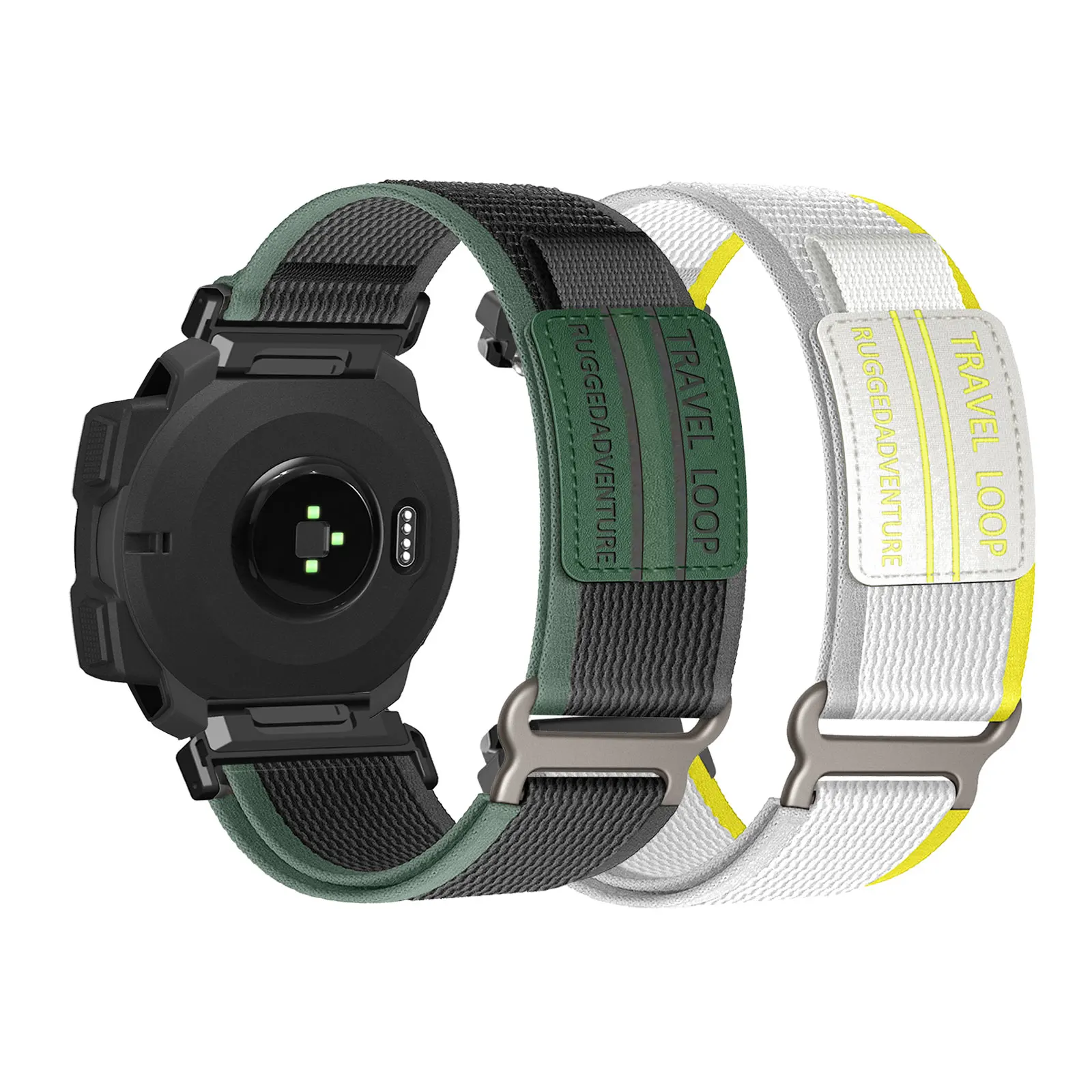 2pcs Nylon Velcro Bands for Garmin Instinct/Instinct 2/Instinct Esports/Solar/2 Solar//Tide/2 Surf/Tactical/2 Tactical Strap
2pcs Nylon Velcro Bands for Garmin Instinct/Instinct 2/Instinct Esports/Solar/2 Solar//Tide/2 Surf/Tactical/2 Tactical Strap