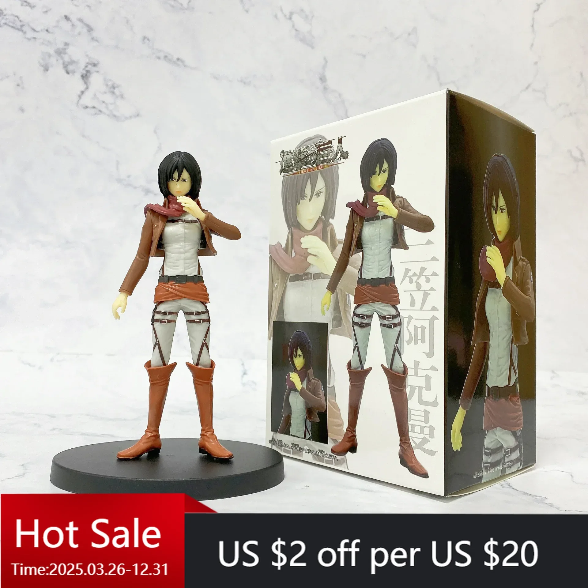 Animation Character Attack on Titan Mikasa Ackerman Desktop Ornament Gift Home Decoration Crafts Small Figurines & Miniatures
Animation Character Attack on Titan Mikasa Ackerman Desktop Ornament Gift Home Decoration Crafts Small Figurines & Miniatures