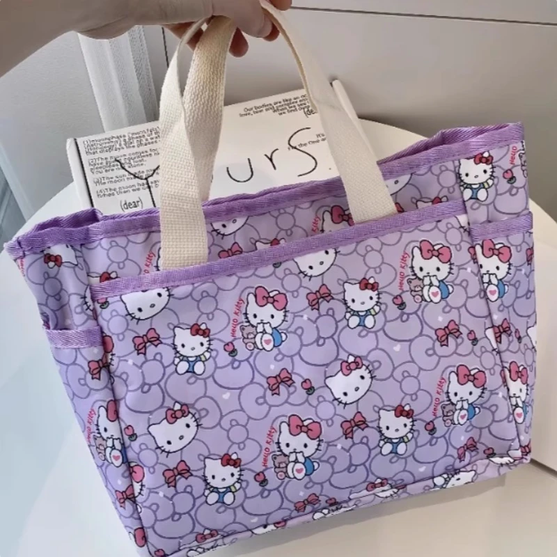 Hello Kitty Storage Bag Cute Anime Women Accessories Versatile Handheld Bento Box Storage Capacity Kawaii Girl Gift Wholesale
Hello Kitty Storage Bag Cute Anime Women Accessories Versatile Handheld Bento Box Storage Capacity Kawaii Girl Gift Wholesale