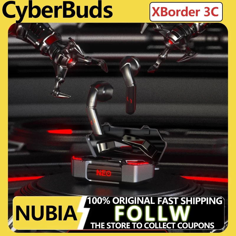 Nubia CyberBuds Беспроводные наушники-вкладыши с низкой задержкой и длительным сроком службы батареи 50 мс Игровые наушники Bluetooth Спортивные наушники TWS
Nubia CyberBuds Беспроводные наушники-вкладыши с низкой задержкой и длительным сроком службы батареи 50 мс Игровые наушники Bluetooth Спортивные наушники TWS