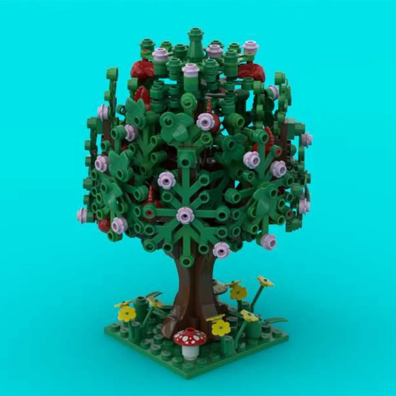 218 шт. MOC крутые яблочные деревья яркие растительные сцены DIY модель строительные блоки игрушки на день рождения подарок
218 шт. MOC крутые яблочные деревья яркие растительные сцены DIY модель строительные блоки игрушки на день рождения подарок