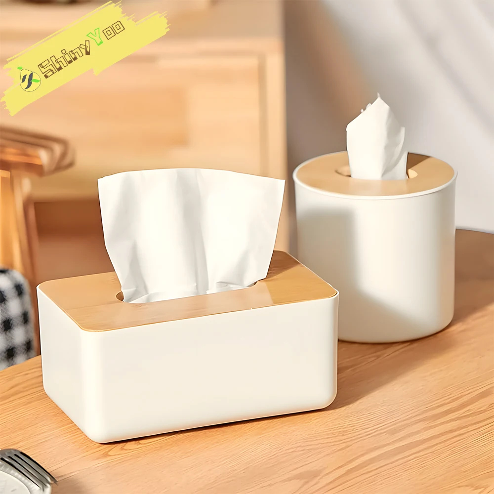 Wood Tissue Box Cover for Disposable Paper Facial Tissues, Wooden Rectangular Tissue Box Holder for Storage on Bathroom Bedroom
Wood Tissue Box Cover for Disposable Paper Facial Tissues, Wooden Rectangular Tissue Box Holder for Storage on Bathroom Bedroom