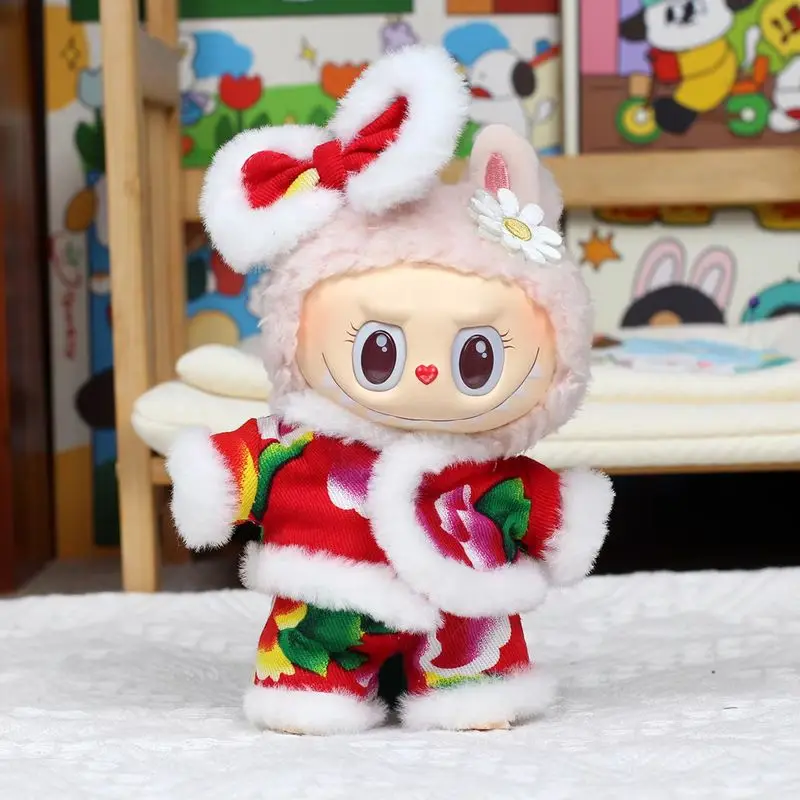 Kawaii Cartoon Labubu 17cm Mini Outfit Accessories Dolls Exquisite Peripheral Sweater Hoodie Diy Plush Doll'S Clothes Kid Gift
Kawaii Cartoon Labubu 17cm Mini Outfit Accessories Dolls Exquisite Peripheral Sweater Hoodie Diy Plush Doll'S Clothes Kid Gift