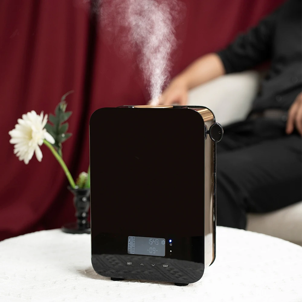 SCENTA Luxury Smart Life Waterless Cool Mist Nebulizing Aroma Diffuser Small Custom Bluetooth Fragrance Diffuser
SCENTA Luxury Smart Life Waterless Cool Mist Nebulizing Aroma Diffuser Small Custom Bluetooth Fragrance Diffuser