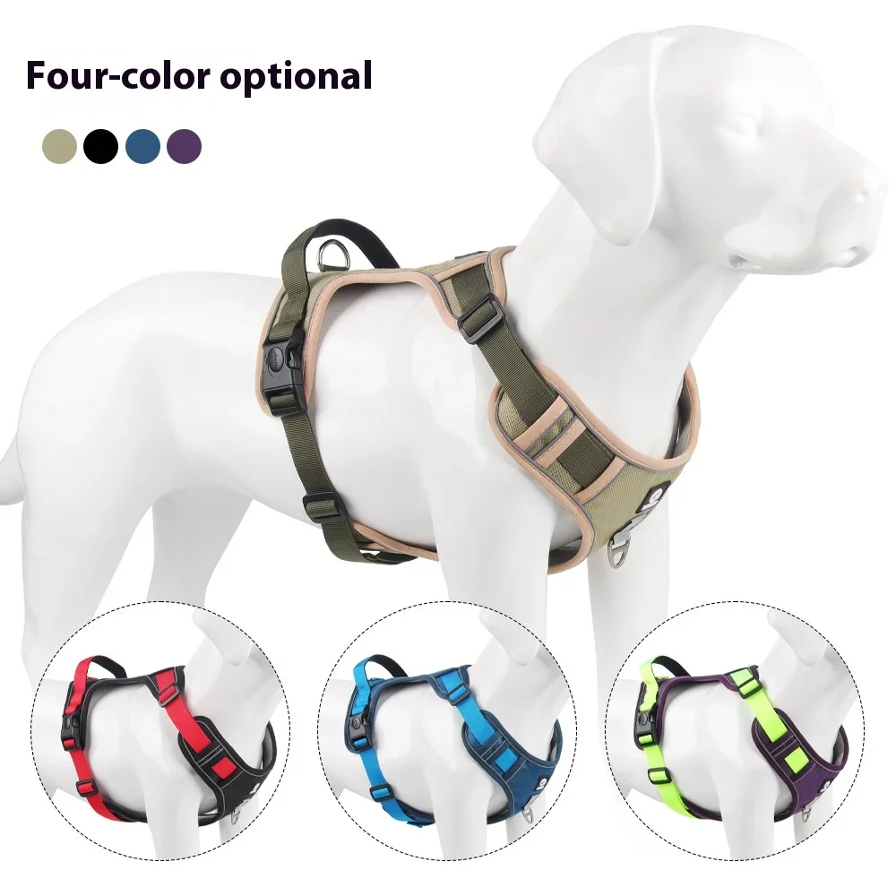 Reflective Adjustable Dog Harness for Medium Large Dog Labrador Army Oxford Cloth Training Vest Walk The Dog Comfortable Durable
Reflective Adjustable Dog Harness for Medium Large Dog Labrador Army Oxford Cloth Training Vest Walk The Dog Comfortable Durable