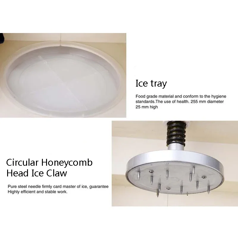 Automatic Ice Crusher Household Shaved Ice Machine Electric Ice Crushed Snow Cone Granizing Machine Drink Smoothie Maker
Automatic Ice Crusher Household Shaved Ice Machine Electric Ice Crushed Snow Cone Granizing Machine Drink Smoothie Maker