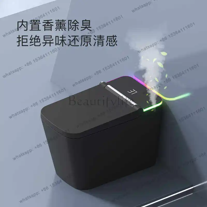 Square integrated smart toilet instant dual waterway no water pressure limit voice control
Square integrated smart toilet instant dual waterway no water pressure limit voice control