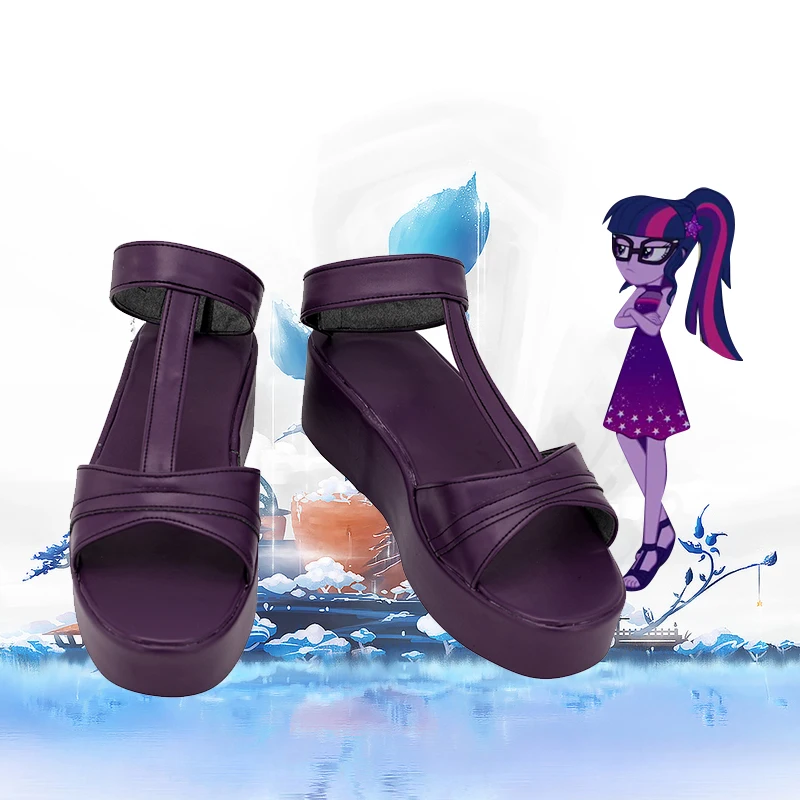 Magic Friendship Twilight Cosplay Costume Purple Handmade Sparkle Shoes
Magic Friendship Twilight Cosplay Costume Purple Handmade Sparkle Shoes