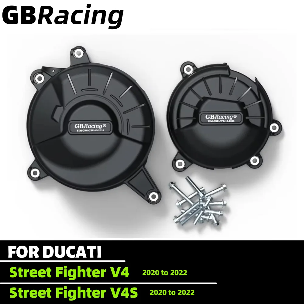 GBRacing Street Fighter V4 and V4S 2020-2022 DUCATI Motorcycle Clutch, Water Pump, Transmission, Engine Protective Cover
GBRacing Street Fighter V4 and V4S 2020-2022 DUCATI Motorcycle Clutch, Water Pump, Transmission, Engine Protective Cover