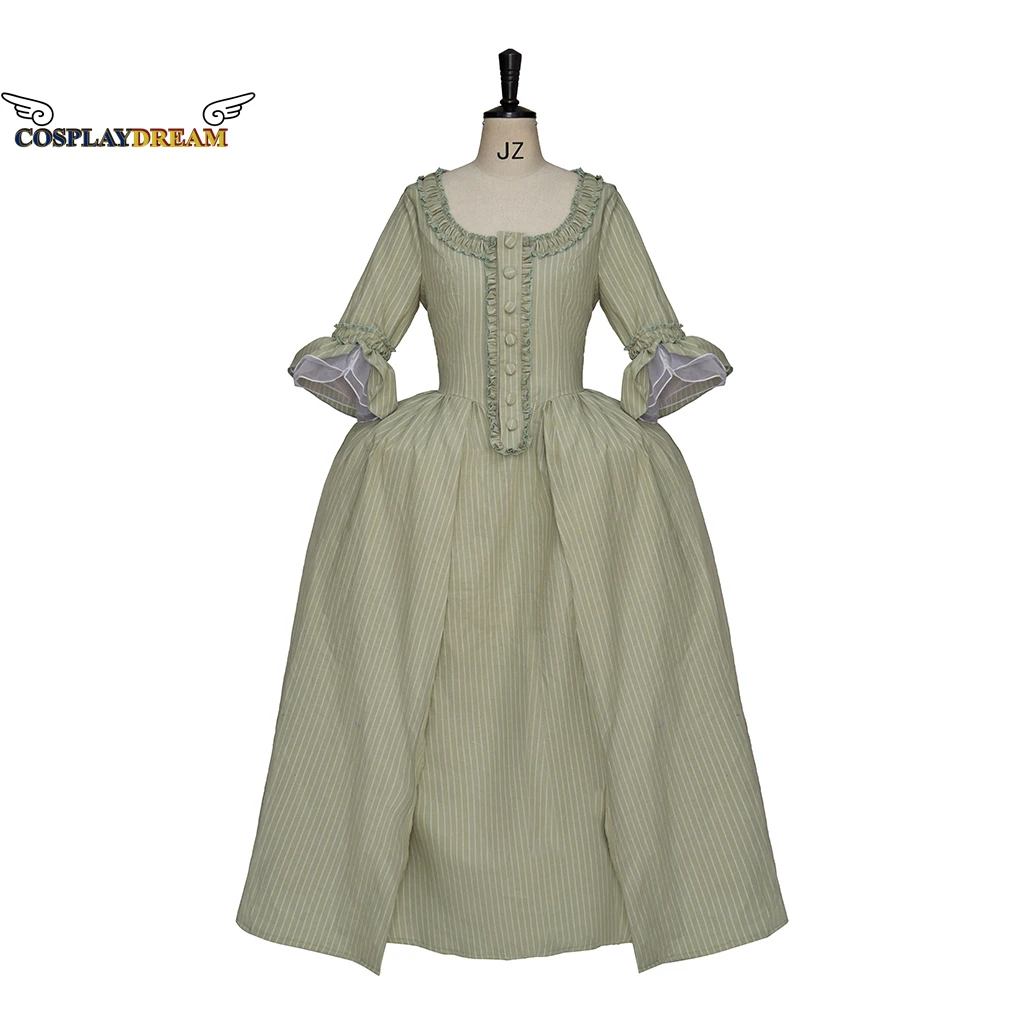 18th Century Marie Antoinette Gown Dress Rococo Dress Princess Queen Cosplay Costume Green Dress Medieval Rococo Victorian Dress
18th Century Marie Antoinette Gown Dress Rococo Dress Princess Queen Cosplay Costume Green Dress Medieval Rococo Victorian Dress