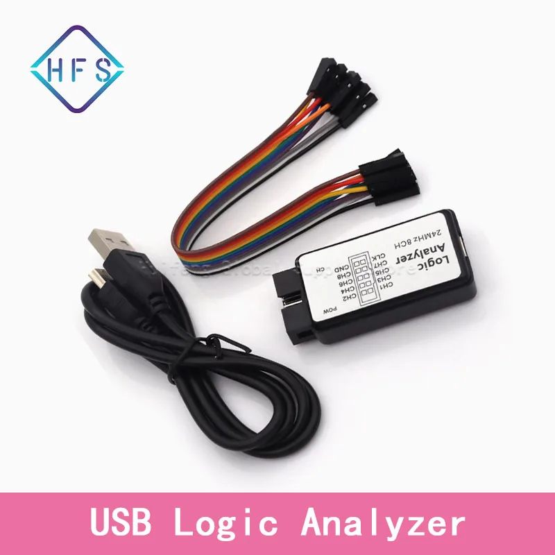 Логический анализатор USB, мини-анализатор SCM ARM FPGA, отладчик 24 МГц, 8 каналов, 24 м/с, логический анализатор, отладчик
Логический анализатор USB, мини-анализатор SCM ARM FPGA, отладчик 24 МГц, 8 каналов, 24 м/с, логический анализатор, отладчик