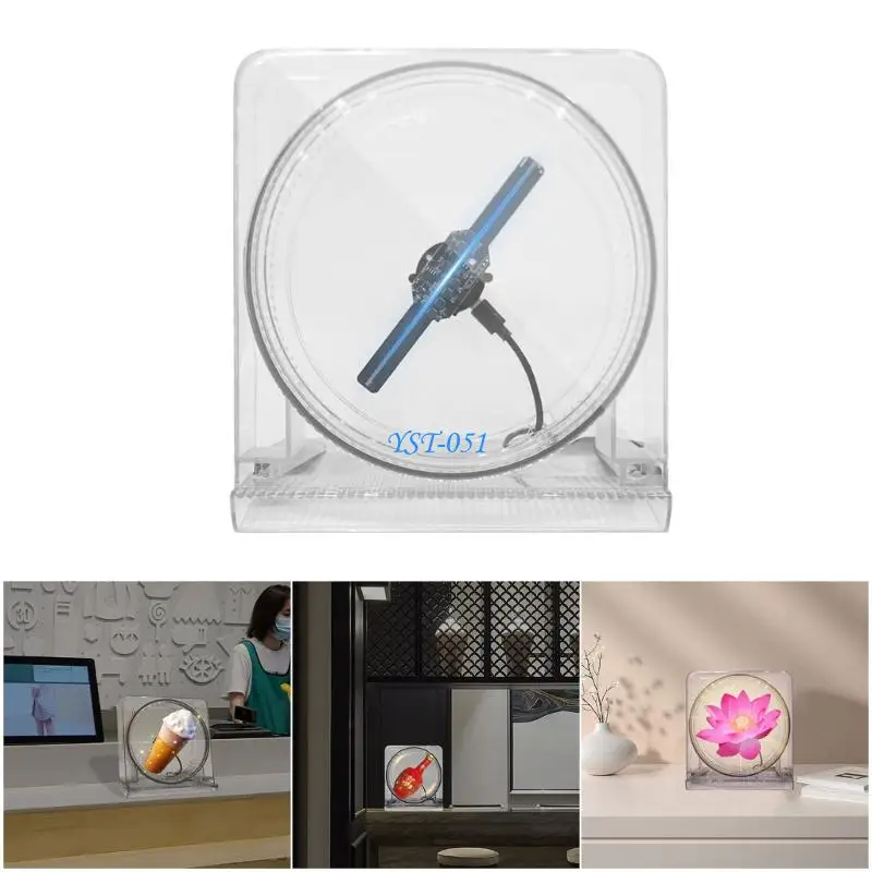 E15A Clear 3D Drifting Picture Display 5.5 Foot Projection Fan With Mobile Application Control
E15A Clear 3D Drifting Picture Display 5.5 Foot Projection Fan With Mobile Application Control