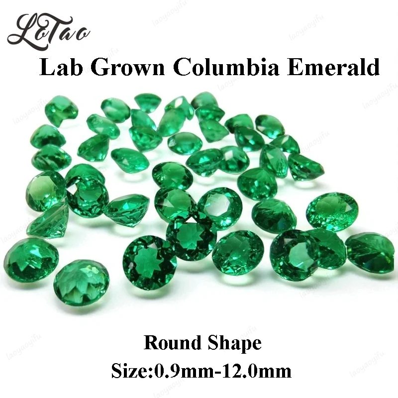 Lab Grown Columbia Emerald Hand-cut Multiple Size Charms Gemstone Round Shape for Jewelry Rings Earrings Making Selectable AGL
Lab Grown Columbia Emerald Hand-cut Multiple Size Charms Gemstone Round Shape for Jewelry Rings Earrings Making Selectable AGL
