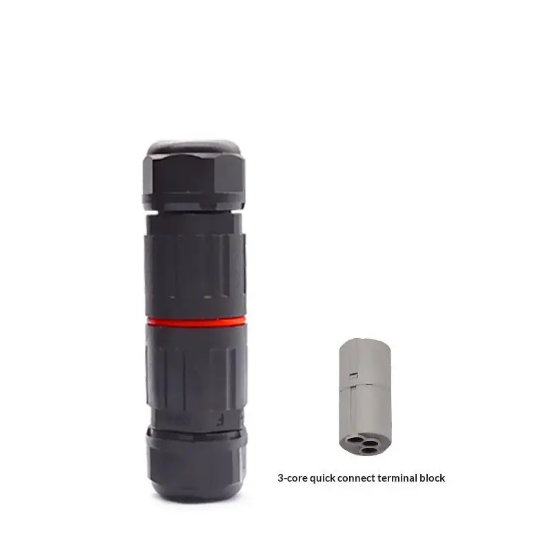 Outdoor Waterproof Joint Electrical Terminal Wire Adapter CDF-M3 2-3 Core Straight Through Connector IP68 Cable Connector
Outdoor Waterproof Joint Electrical Terminal Wire Adapter CDF-M3 2-3 Core Straight Through Connector IP68 Cable Connector