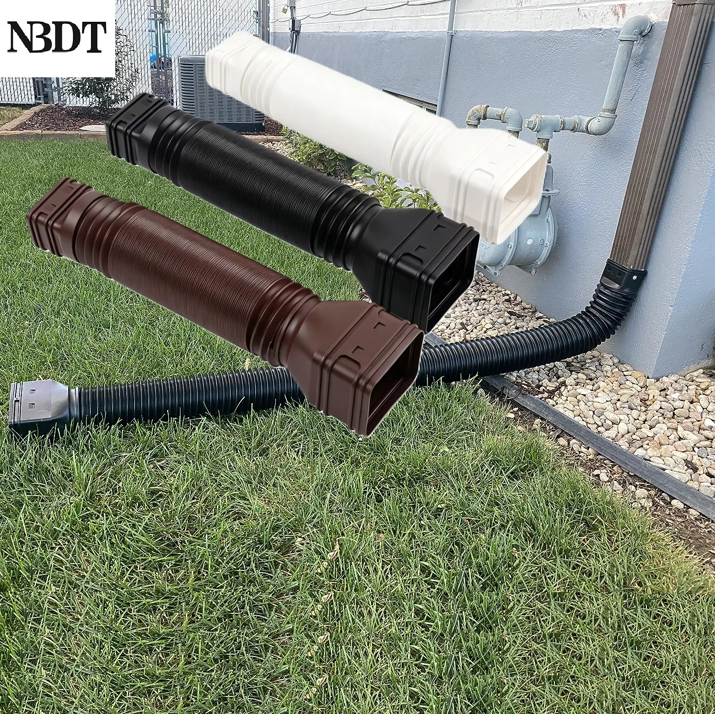 2Pcs Flexible Gutter Rain Downspout Extender Connector
2Pcs Flexible Gutter Rain Downspout Extender Connector