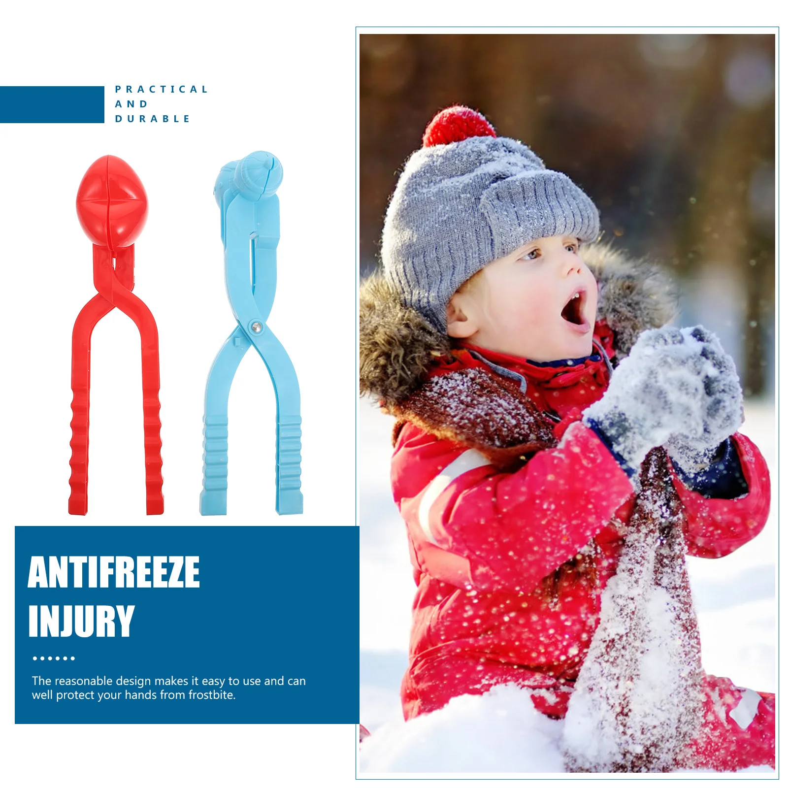 2pcs Clamps Heart Shape Winter Outdoor Plaything Plastic Long Handle Clips Creative Maker Fighting Snowfield
2pcs Clamps Heart Shape Winter Outdoor Plaything Plastic Long Handle Clips Creative Maker Fighting Snowfield