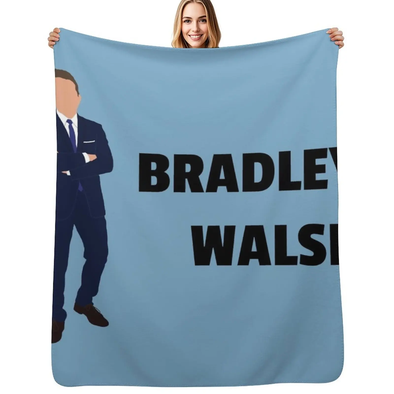 Bradley Walsh - original Bradley Walsh fan art Throw Blanket Nap Hairy Baby Plaid Blankets 
Bradley Walsh - original Bradley Walsh fan art Throw Blanket Nap Hairy Baby Plaid Blankets