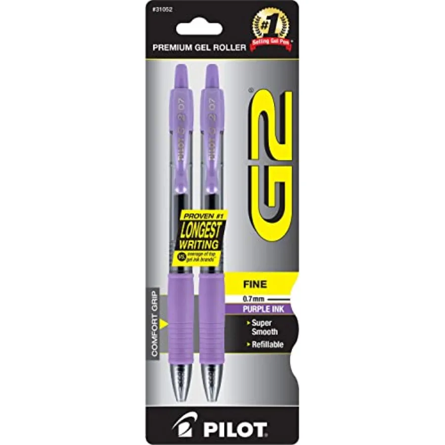 G2 Premium Gel Roller, Fine Point 0.7 mm,,Pack of 2
G2 Premium Gel Roller, Fine Point 0.7 mm,,Pack of 2