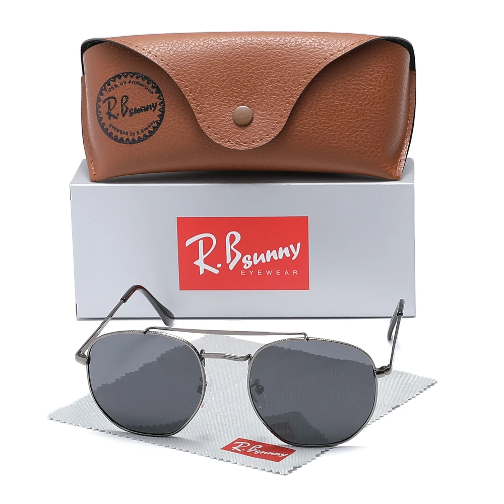 RBsunny Brand Fashion Sunglasses Men Women Vintage Metal Round Thin Frame Driving Glasses Luxury Polarized UV400 Alloy Eyewear
RBsunny Brand Fashion Sunglasses Men Women Vintage Metal Round Thin Frame Driving Glasses Luxury Polarized UV400 Alloy Eyewear