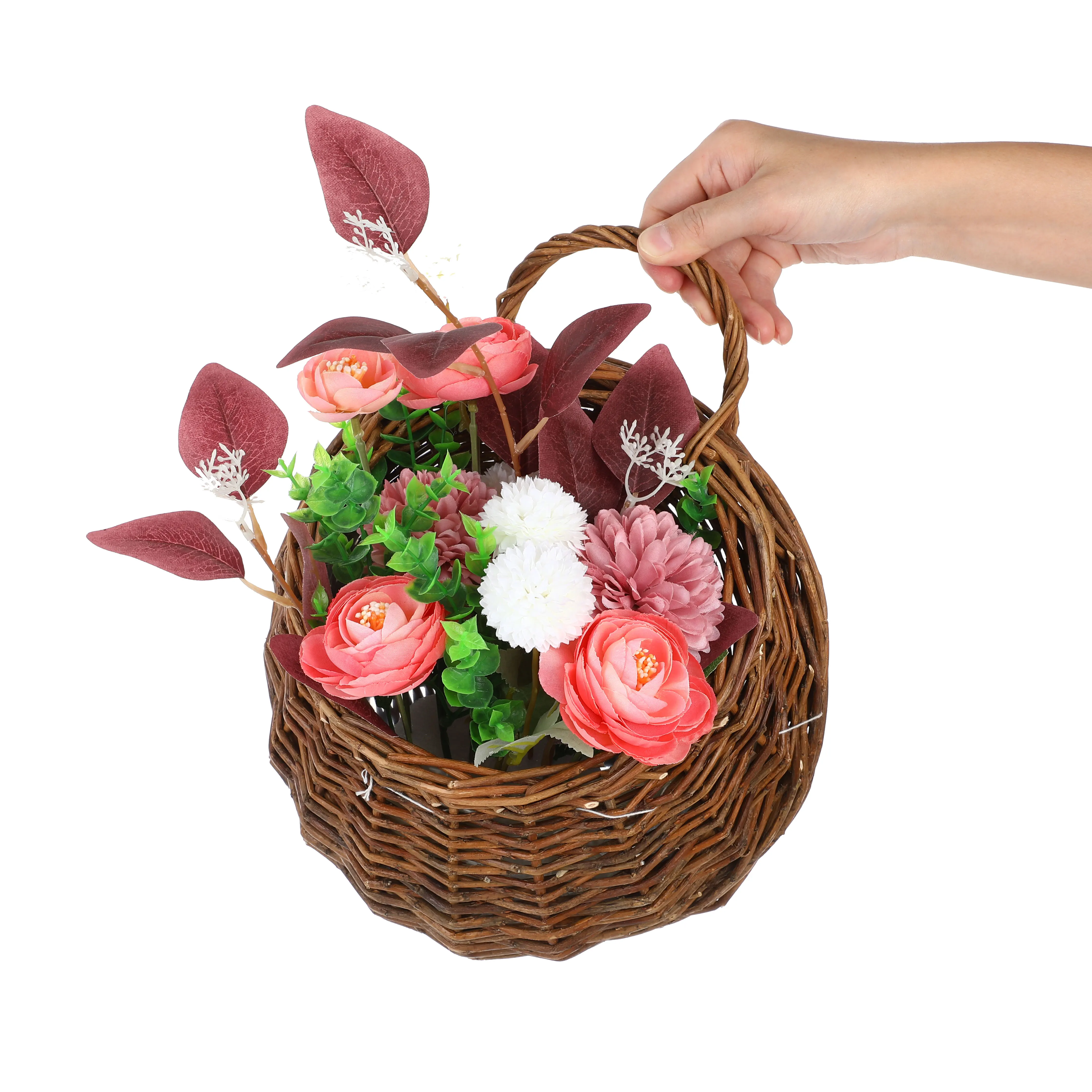 2pcs Wall Hanging Pot Rattan Woven Basket For Indoor Plants Durable Storage Container With Drainage Wall Flower Basket For Home
2pcs Wall Hanging Pot Rattan Woven Basket For Indoor Plants Durable Storage Container With Drainage Wall Flower Basket For Home