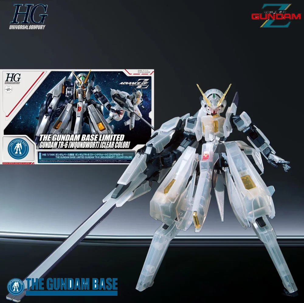 Оригинальный комплект моделей Bandai GUNDAM HG 1/144 GUNDAM TR-6 【WOUNDWORT】【CLEAR COLOR】 Аниме Фигурка Сборная модель игрушки Модель
Оригинальный комплект моделей Bandai GUNDAM HG 1/144 GUNDAM TR-6 【WOUNDWORT】【CLEAR COLOR】 Аниме Фигурка Сборная модель игрушки Модель