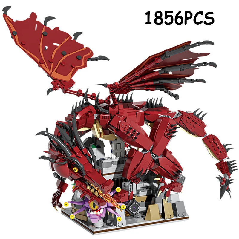 Fantasy Fire-Breathing Dragon Building Blocks – Medieval Diorama Model with Display Base, Desktop Decor Collectible for Adults
Fantasy Fire-Breathing Dragon Building Blocks – Medieval Diorama Model with Display Base, Desktop Decor Collectible for Adults